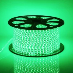 LED Leuchtband V1 flach - Länge optional - grünes Licht inkl. Anschlusskabel