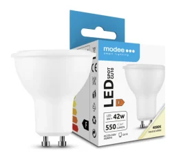 LED-Leuchtmittel - GU10 Fassung- 6W 550Lm - 4000K 840 Neutralweiß | Strahler Abstrahlwinkel 110