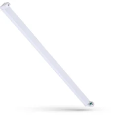 LED Leuchtstoff Röhren Halterung IP20 - 120cm - 1 Flammig für 120cm LED Leuchtstoff Röhren
