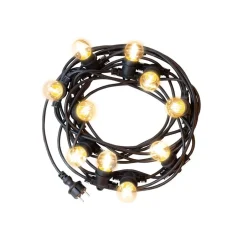 LED Lichterkette 40 meter (4x10m) - Inkl. 40x LED Lampe G45 - 1W - 3000K