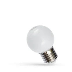 LED Lichterkette 50m (5x10m) - Inkl. 50x LED Lampe G45 - 1W - 3000K