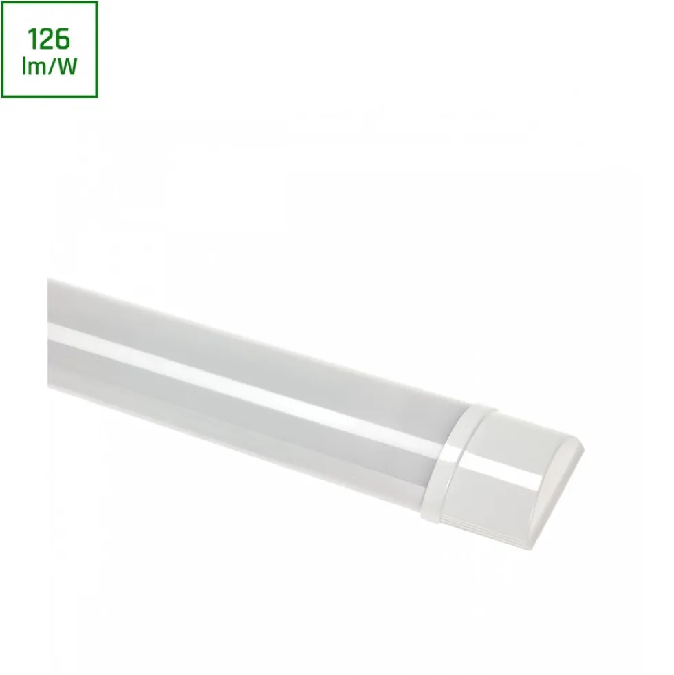LED-Lichtleiste IP20 - 150cm - Extra Schmall Battenleuchte - 35W - 4410 Lumen - 4000K Neutral weiß | IK08