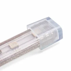 LED Lichtschlauch Pro V3 7MM | 200W 24.000Lm – 3000K 830 Warmweiß | 50 Meter Baustellenbeleuchtung | Plug & Play | 120 LEDs/m