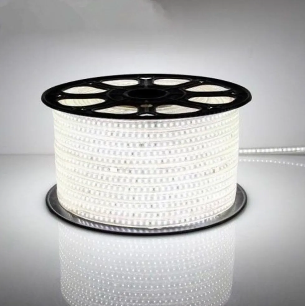 LED Lichtschlauch Pro V3 7MM – 200W 24.000Lm – 6000K 860 Tageslichtweiß | 50 Meter – Baustellenbeleuchtung – Plug & Play – 60 LEDs/m
