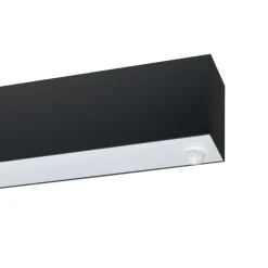 LED Linear Design Pendelleuchte Schwarz inkl. Bewegungssensor - 112cm 36W 4000Lm