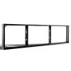 LED Panelen Deckenrahmen - 120x30cm - Schwarz - Geeignet für backlit - und Seitenbeleuchtungs panelen