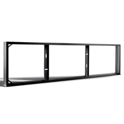 LED Panelen Deckenrahmen - 120x30cm - Schwarz - Geeignet für backlit - und Seitenbeleuchtungs panelen