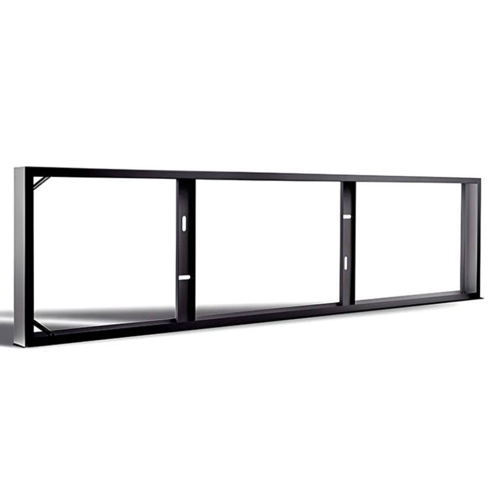 LED Panelen Deckenrahmen - 120x30cm - Schwarz - Geeignet für backlit - und Seitenbeleuchtungs panelen