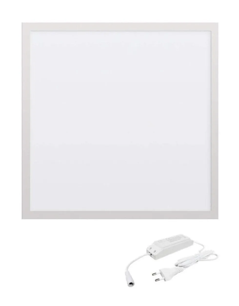 LED Panel 60x60 40W 3000K 4000Lm inkl. Trafo 1.5m Netzkabel. 5 Jahre Garantie - flimmerfrei
