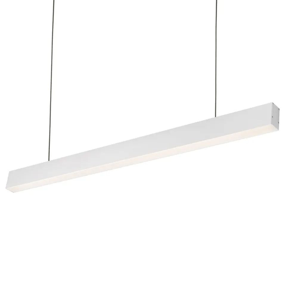 LED Pendelleuchte 112CM - Allday Inspire Weiss - 35W 4375Lm - 4000K 940 Kaltweiss - 5 jahr Garantie