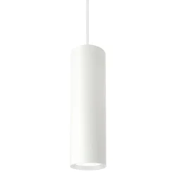 LED Pendelleuchte MADARA - 1x GU10 Fassung - Weiß matt