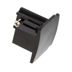 LED 3-Phasen Schienen Schwarz Zubehör | Endkappe - Endstück - Universal für 3-Phasen Systeme