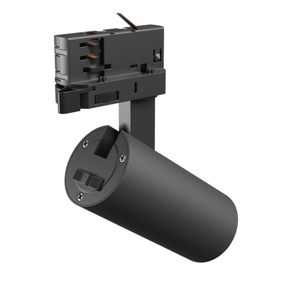 LED 3-Phasen Stromschienenstrahler Andromeda Prime Tracklight 3CCT - 8W Schwarz 25°