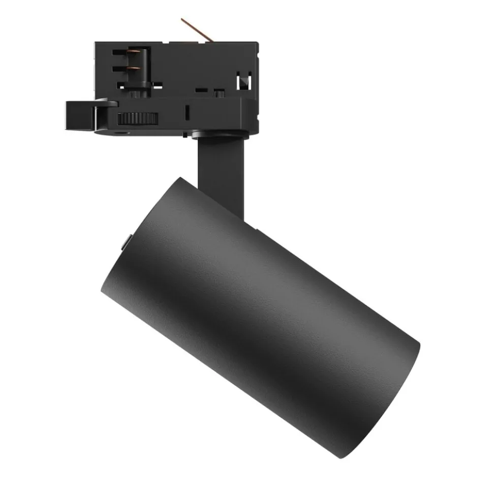 LED 3-Phasen Stromschienenstrahler Andromeda Prime Tracklight 3CCT - 16W Schwarz 25°