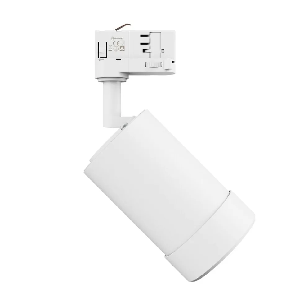 LED 3-Phasen Stromschienenstrahler Pava Basic - 20W 2225lm Weiß 20-45° 3000-6000K CCT