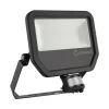 Led-Scheinwerfer Aluminium Schwarz 41W 6000lm 100D - 840 Kaltweiß | IP66 - Bewegungs- Und Lichtsensor - Symmetrisch