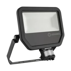 Led-Scheinwerfer Aluminium Schwarz 41W 6000lm 100D - 840 Kaltweiß | IP66 - Bewegungs- Und Lichtsensor - Symmetrisch