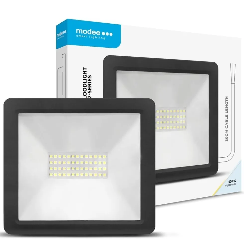 LED-Scheinwerfer 50W - 6000K Tageslichtweiß - wasserdicht IP65 - entspricht 450W - 3 Jahre Garantie