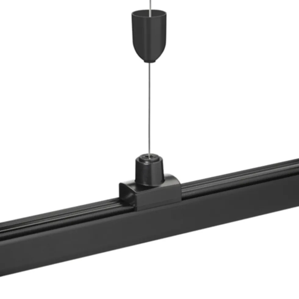 LED Schienenstrahler Aufhängesystem - 1 x 8 Meter Stahldraht inkl. Befestigungsmaterialien