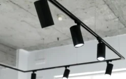 LED Schienenstrahler Austauschbarer Strahler Schwarz - GU10 Fassung
