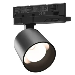 LED Schienenstrahler 3-Phasen - MAX Schwarz - 12-42W 1300Lm - 3800Lm Multi Lumen Switch | 930 Warmweiß - 5 Jahre Garantie