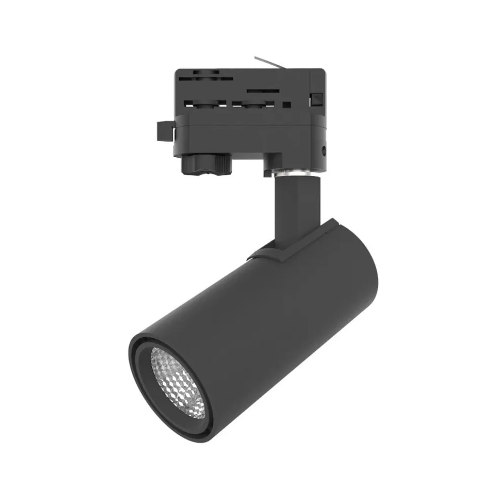 LED Schienenstrahler Schwarz - 15W 100Lm pro Watt 4000