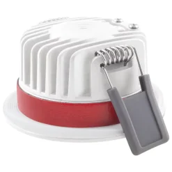 LED-Spot Fire Rated Aluminium Weiß 8W 680lm 36D - 930 Warmweiß | Ausschnitt 68mm - IP65 - Höchste Farbwiedergabe - Dimmbar