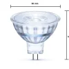 LED Spot GU5.3 - MR16 LED - 3W entspricht 25W - 4000K Neutralweiß - Glasgehäuse