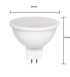 LED Spot GU5.3 - MR16 LED - 4W entspricht 42W - 2700K Warmweiß