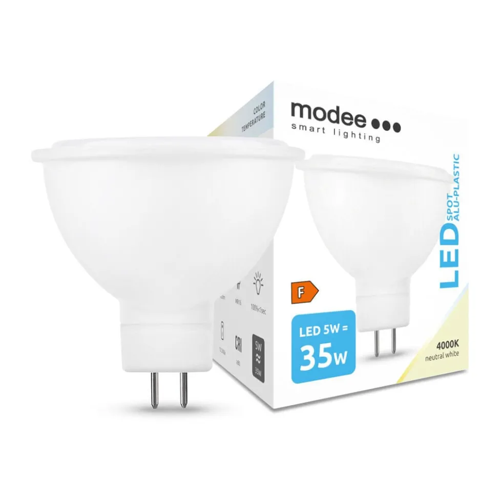 LED Spot GU5.3 - 5W entspricht 35W - 4000K Neutralweiß