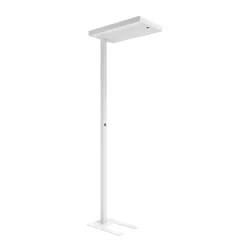 LED Stehlampe Comfort Head Schwarz 114W 20000lm - 840 Kaltweiß| Dali Dimmbar | UGR<16 Weiß