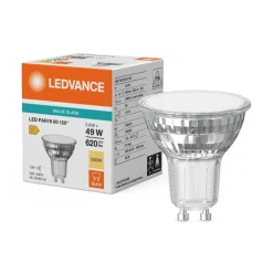 LED-Sternreflektor Spot GU10 - PAR16 5.6W 827 Warmweiß | Ersatz 49W