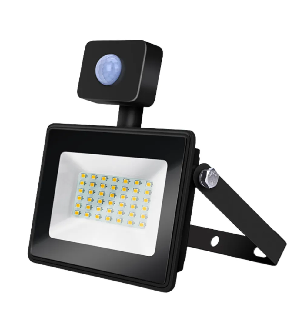 LED Strahler mit Bewegungssensor - 50W entspricht 450W - Lichtfarbe optional - 3 Jahre Garantie