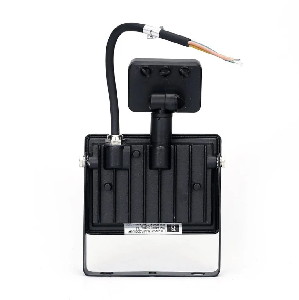 LED Strahler mit Bewegungssensor - 20W entspricht 180W - Lichtfarbe optional - 3 Jahre Garantie