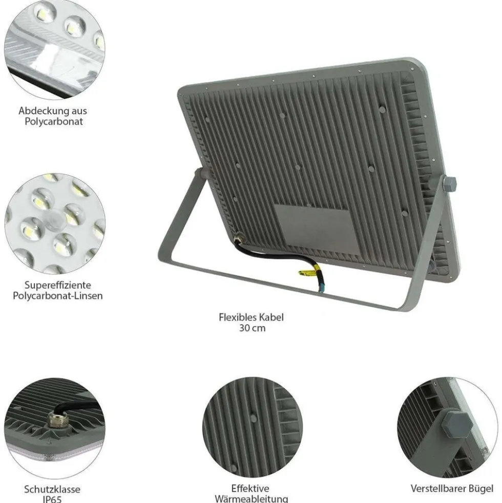 LED Strahler NOCTIS MAX - 200W - 4000K Neutralweiß - 17500Lm