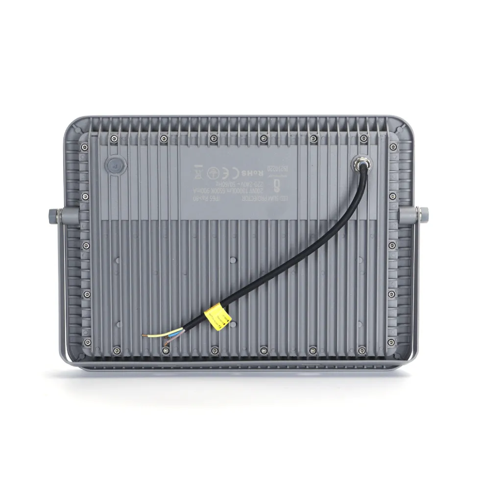 LED Strahler PRO IP65 - 200W 18.000 Lumen - 6000K Tageslichtweiß - 3 Jahre Garantie