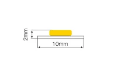 LED-Streifen Prime 5 Meter 24V - 320LEDs/m - COB - 8W/m - 927 Warmweiß | 8mm - IP66 - Höchste Farbwiedergabe