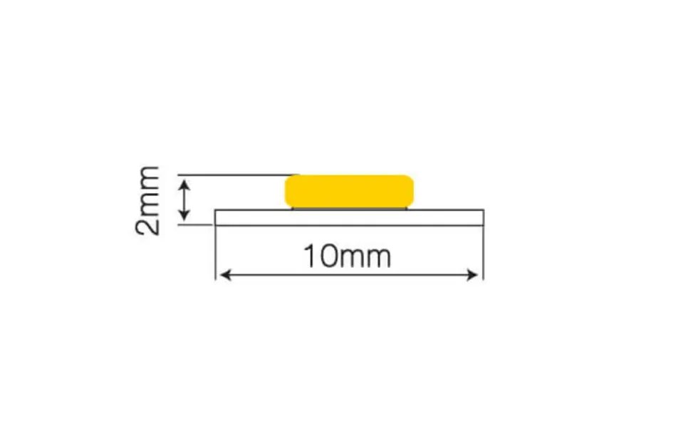 LED-Streifen Prime 5 Meter 24V - 480LEDs/m - COB - 18W/m - 930 Warmweiß | 10mm - IP20 - Höchste Farbwiedergabe
