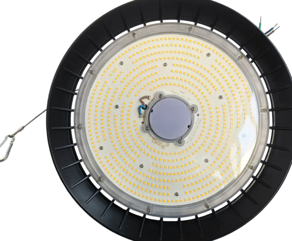 LED UFO Hallenstrahler Dimmbar - High Bay Hallenleuchte IP65 - 200W 38000 Lumen - 840 Neutral Weiss | 1-10V Dimmbar - 5 Jahre Garantie