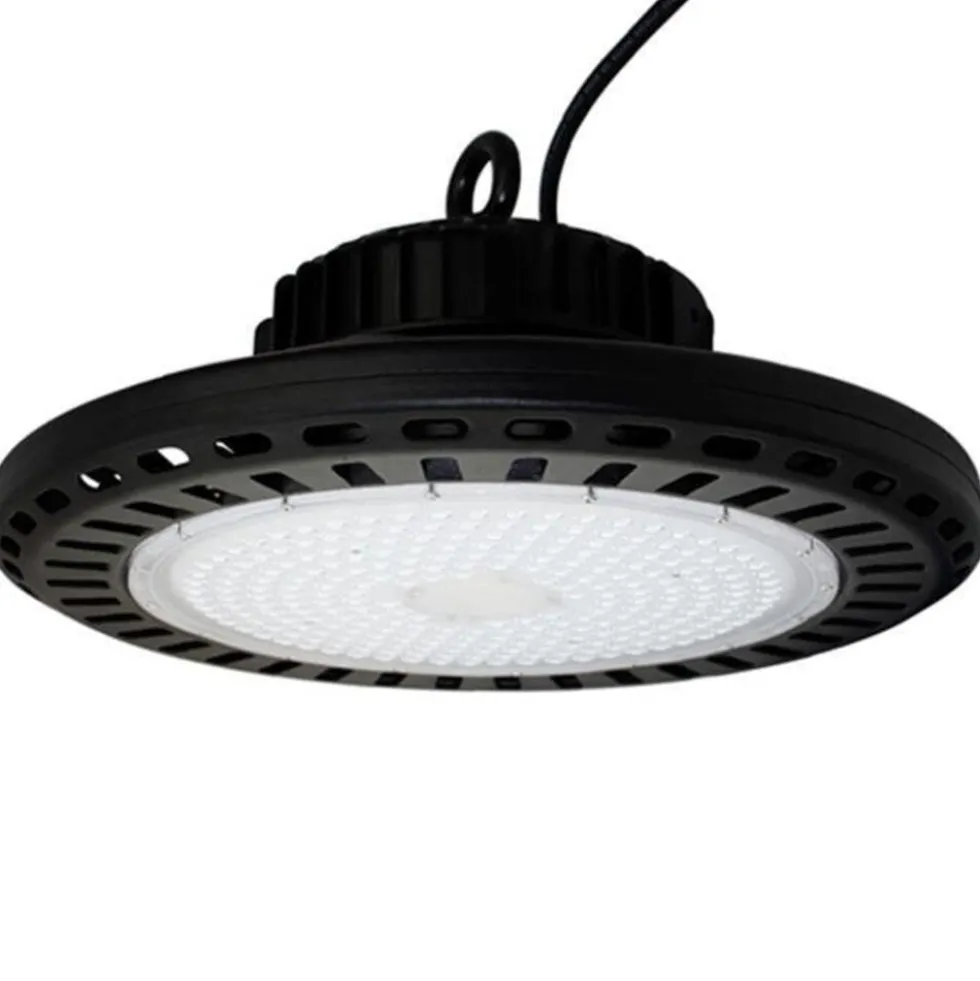 LED UFO Hallenstrahler Dimmbar - High Bay Hallenleuchte IP65 - 200W 38000 Lumen - 840 Neutral Weiss | 1-10V Dimmbar - 5 Jahre Garantie