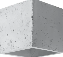 LED Wandleuchte Beton QUAD - 1 x G9 Fassung - exkl. LED's