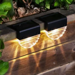 LED Wandleuchte Solar - IP44 6Lm - 4000K Neutralweiß + RGB - Duo-Pack