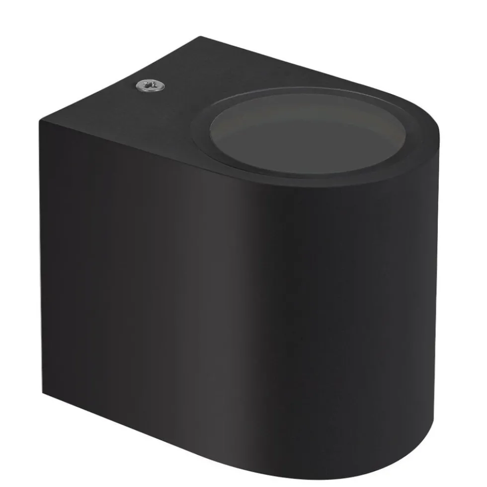 LED Wandleuchte Up Schwarz ECO - 1x GU10 Fassung