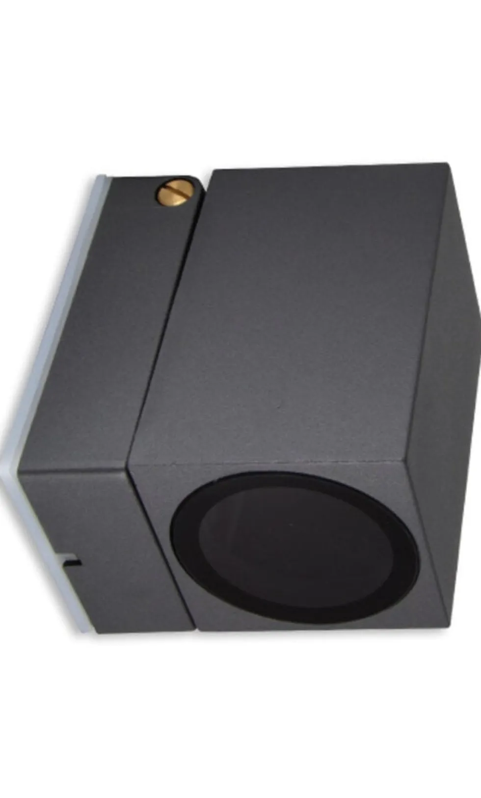 LED Wandleuchte verstellbar - GU10 Fassung - IP44 - geeignet für 1 GU10 Spot - Schwarz