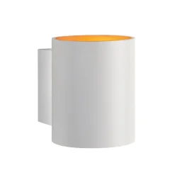 LED Wandleuchte Weiß Gold "Up & Down" - G9 Fassung - exkl. LED