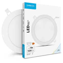 LED 18W Einbaustrahler Ø 205mm - rund -1620lm | 6000K 865