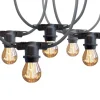 MIMOSA Lichterkette - 20m - 20x LED Lampe E27 - Exkl. Glühbirnen
