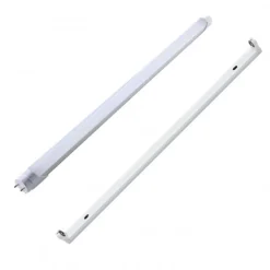 1.5m 25W LED Halterung + LED Leuchtstoffröhre 6000k 865 Tageslichtweiß Komplettset