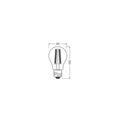 OSRAM Vintage 1906 LED-Glühbirne E27 Glühfaden Gold, 6,5 W 725 lm sehr warmweiß, dimmbar