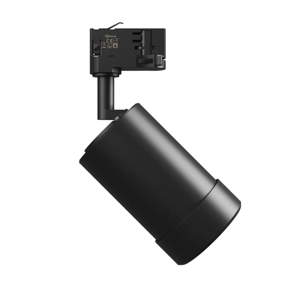 Pava Basic Schienenstrahler 20W - 3CCT Schwarz - 3000K/4000K/6000K